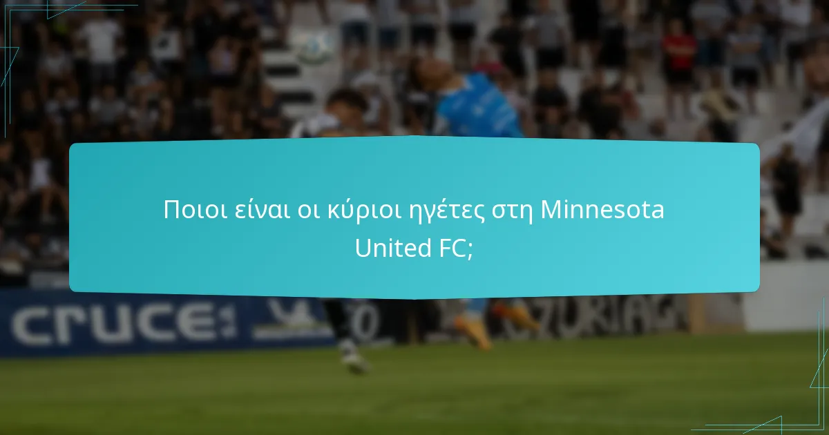 Ποιες είναι οι προκλήσεις που αντιμετωπίζει η Minnesota United FC στη διακυβέρνηση;